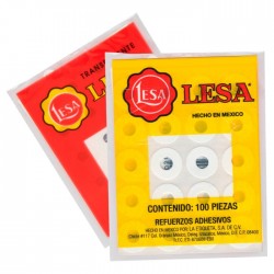 REFUERZO VINIL LESA BL/100 PZAS.