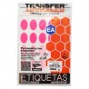 Etiqueta Flourec. Rosa Transfer Ofertas Eaf03825R 38 X 25 Mm. C/176