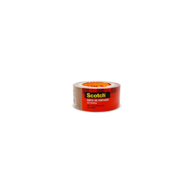 Cinta Adhesiva Empaque Canela Scotch 301-C, 48 mm x 100 m.