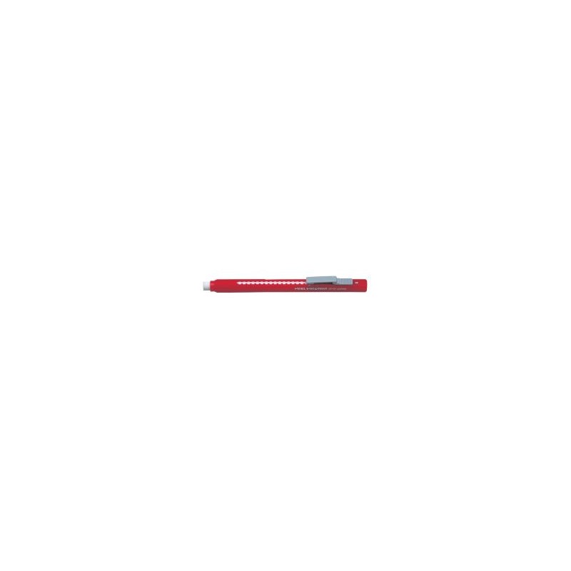 Borrador Tipo Lápiz Pentel Rojo Bl/1