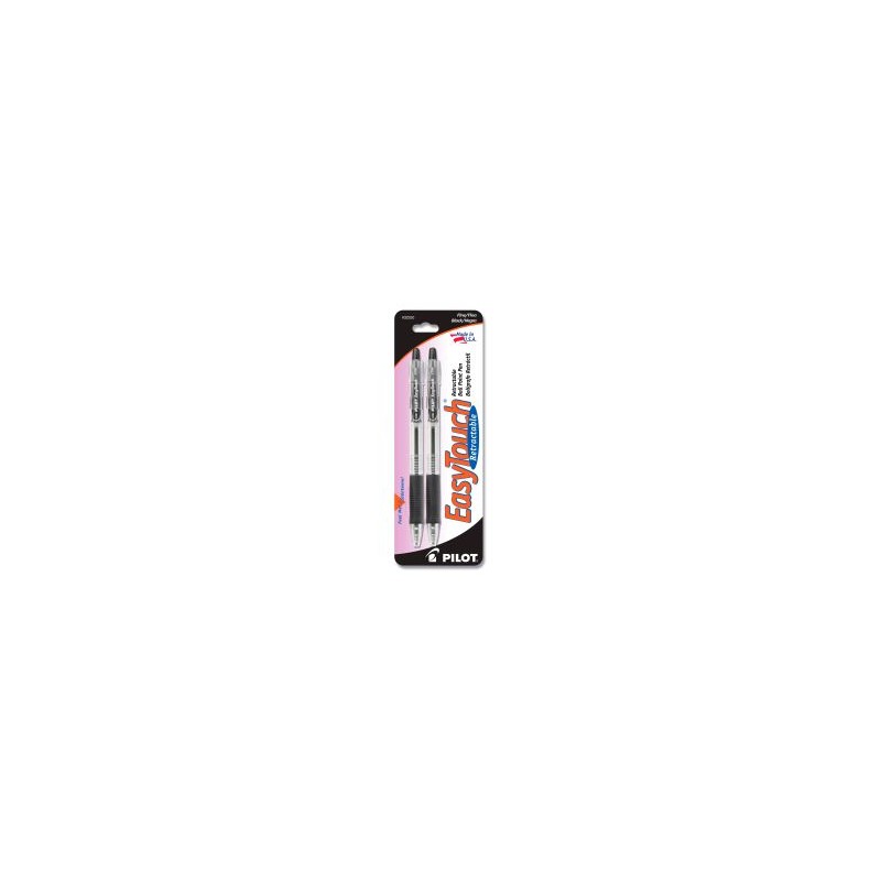Bolígrafo Retráctil Punto Fino 0.7 mm Pilot Easytouch Bl/2 Negro