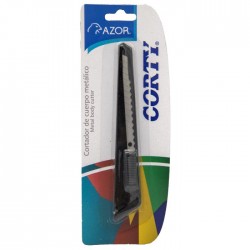 Cuchilla Metalica Corty 3300 Navaja Chica 9 Mm