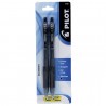 Bolígrafo Gel Retráctil Punto Fino 0.7 mm Pilot G2 Bl/2 Negro