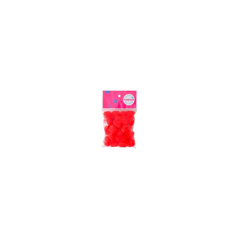 Pompon Sederia No.25 16 Rojo Bolsa C/25 Pzs.