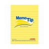 Block MemoTip Janel Rayado Amarillo 10.1 x 15.2 cm C/100 h.