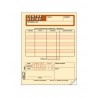 Contra Recibo Printaform 2064 1/4 Carta 25 Jgos. Canario