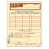 Contra Recibo Printaform 2064 1/4 Carta 25 Jgos. Canario