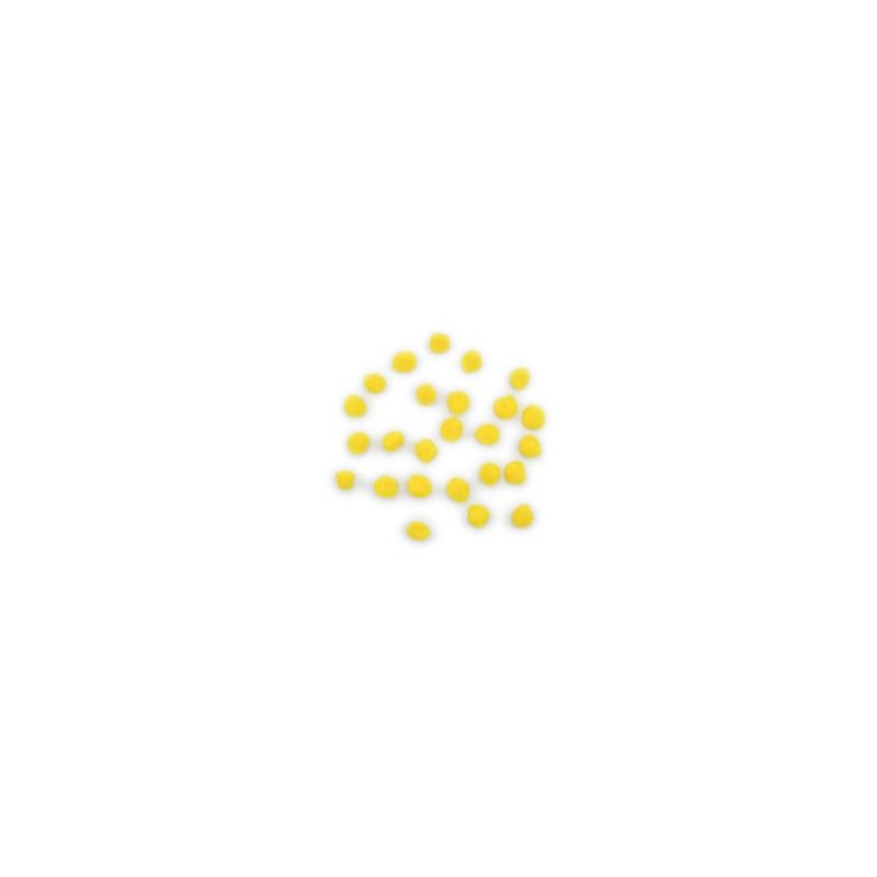 Pompon Sederia No.18 14 Amarillo Bolsa C/25 Pzs.