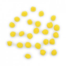Pompon Sederia No.18 14 Amarillo Bolsa C/25 Pzs.
