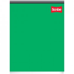 Block Blanco Pegado Sr Scribe 4703 7Mm Carta 80 H. Clasico