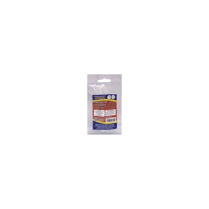 Cinchos De Plastico Pascua Pacinch 2025 20 Cm X 3.6 Mm Bl/25 Blanco