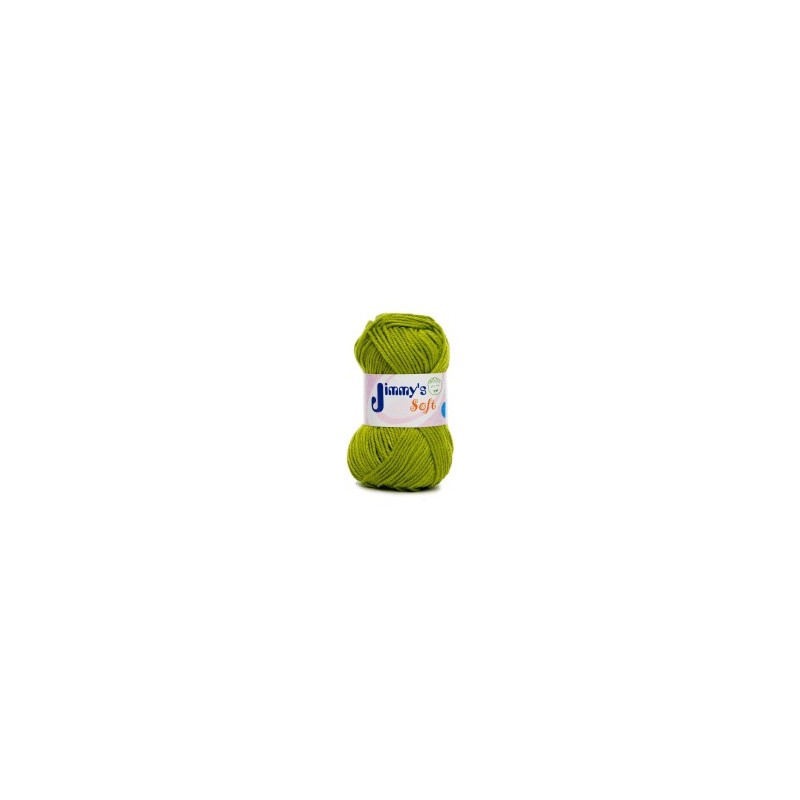 Estambre Soft Liso Jimmys Col.1818-Limon 50Gr.