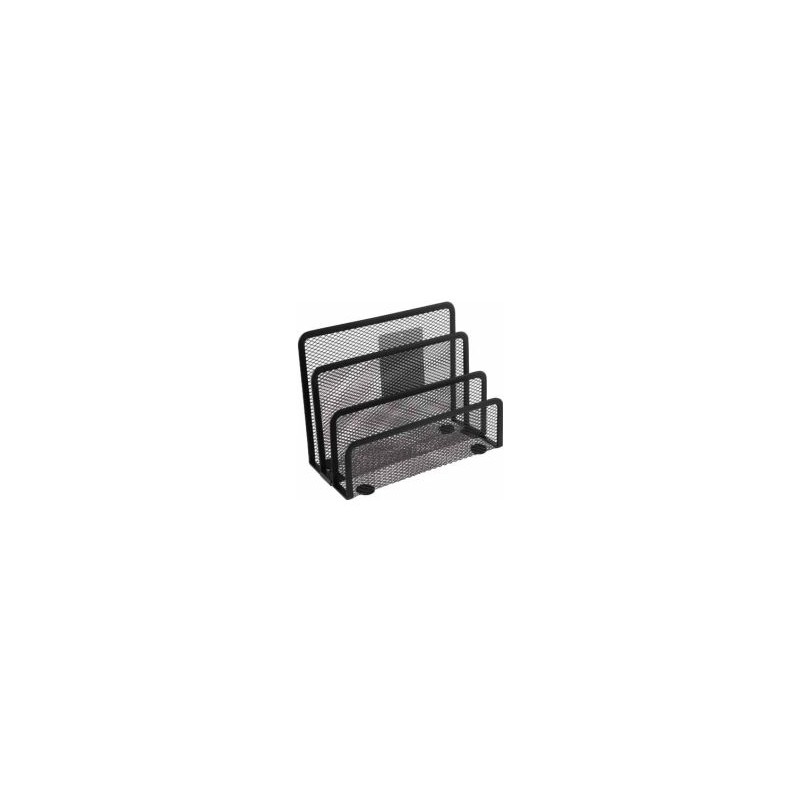 Organizador Porta Sobres Mae Psm-3 Malla 17.2 X 13 X 8 Cm Metal Negro