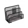 Organizador Porta Sobres Mae Psm-3 Malla 17.2 X 13 X 8 Cm Metal Negro