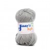 Estambre Soft Liso Jimmys Col.1826-Gris 50Gr.