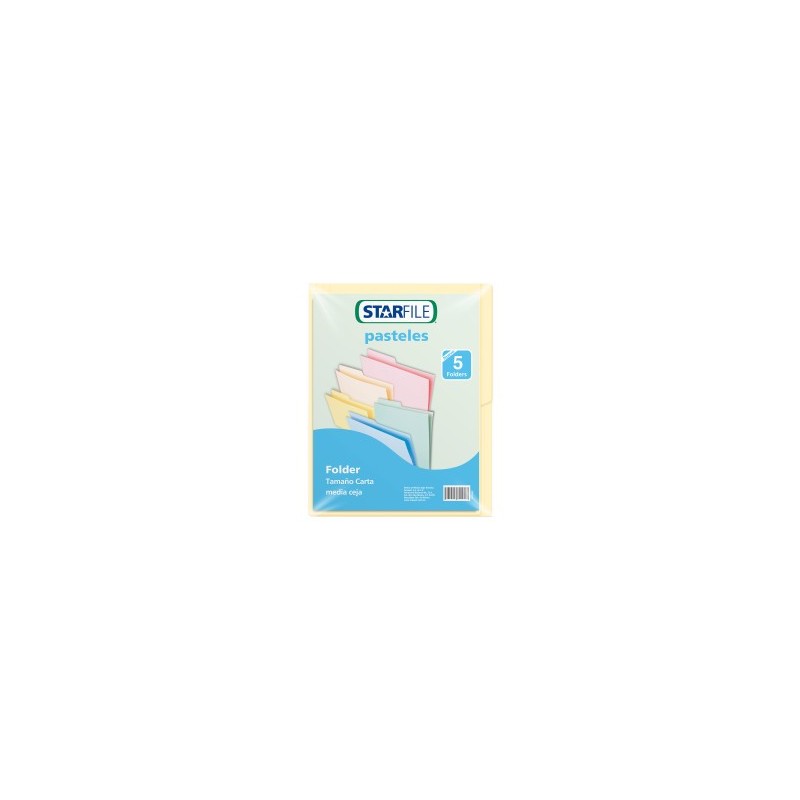 Folder Crema Starfile C/5 Carta