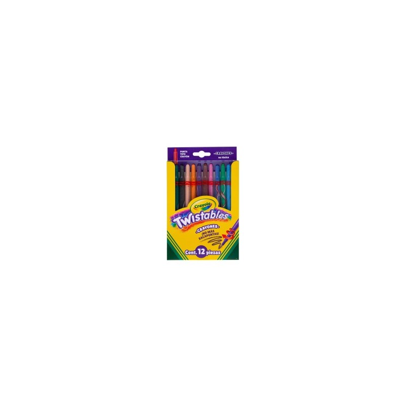 Crayones Twistables Crayola C/12