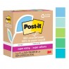 Block Post-it Super Sticky Oasis 7.6 x 7.6 cm C/350 h.