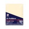 Folder Crema Nassa C/25 Carta