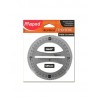 Transportador Acrilico Maped 1360 12.5 Cm 360 Grados