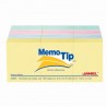 Block MemoTip Janel Pastel Surtido 3.8 x 5 cm 100 h. C/12