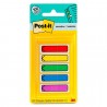 Banderitas Post-it Mini Flecha 1.2 x 4.3 cm C/100 Colores Básicos