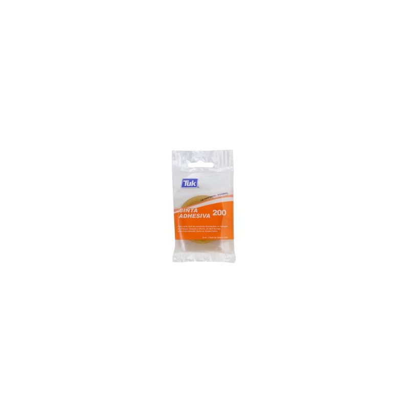Cinta Adhesiva Tuk 200 18 mm x 33 m. Corte Fácil