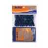 Porta Gafete Plastico Mae Gfs-10Vb Solido Vert. 5.5 X 9 Cm C/10 Jgos