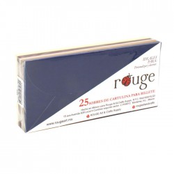 Sobre Cart. Rouge Elegant Colors P/Billete C/25