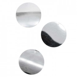 Lentejuelon Chico Met. Sederia 220-P 102-M Plata No.20Mm C/20 Grs.