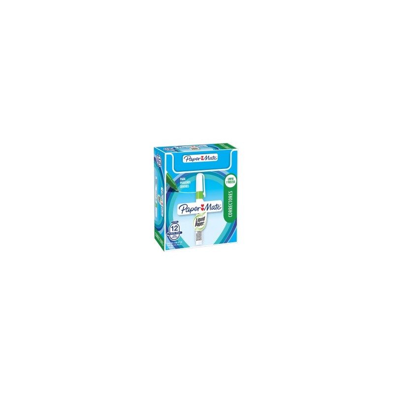 Corrector Líquido Mini Pluma Liquid Paper 3.5 ml.