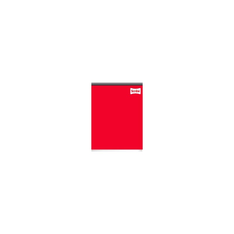 Block Blanco Pegado Sr Scribe 4701 Blanco Carta 80 H. Clasico