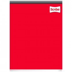 Block Blanco Pegado Sr Scribe 4701 Blanco Carta 80 H. Clasico