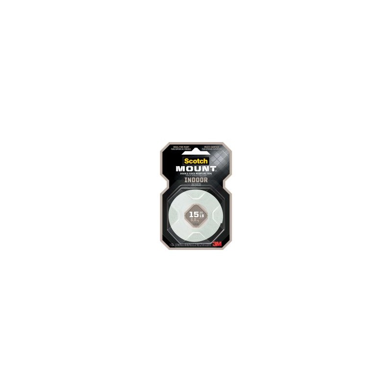 Cinta Adhesiva de Espuma Scotch 110HDC 0.5" x 2  m. P/Montaje Pesado