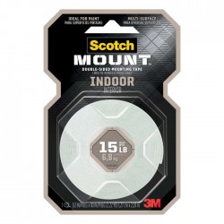 Cinta Adhesiva de Espuma Scotch 110HDC 0.5" x 2  m. P/Montaje Pesado