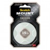 Cinta Adhesiva de Espuma Scotch 110HDC 0.5" x 2  m. P/Montaje Pesado