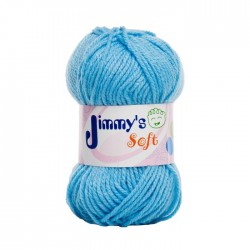Estambre Soft Liso Jimmys Col.1829-Celeste 50Gr.