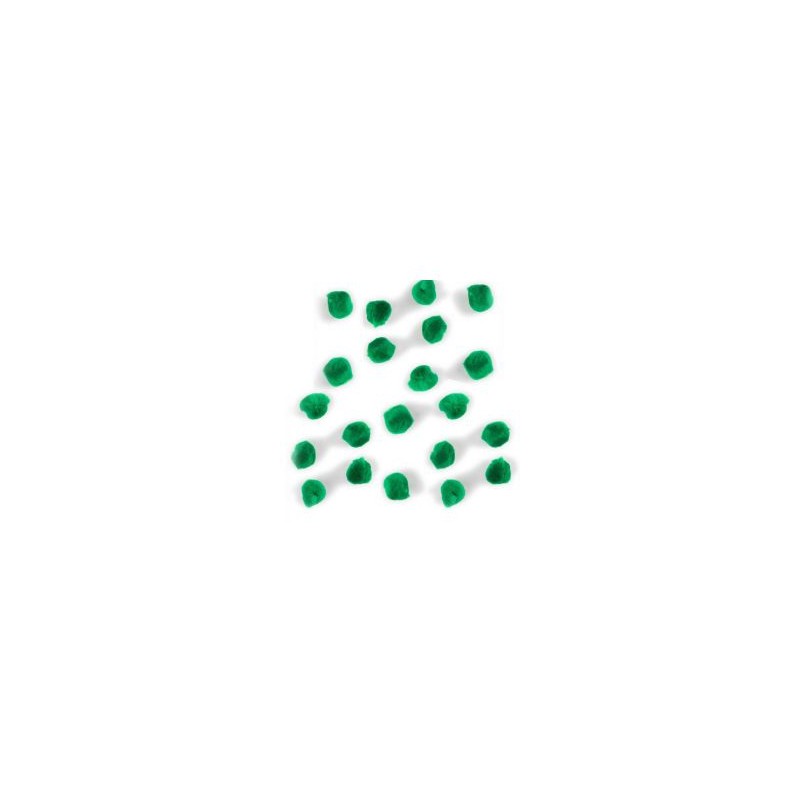 Pompon Sederia No.18 6 Verde Bandera Bolsa C/25 Pzs.