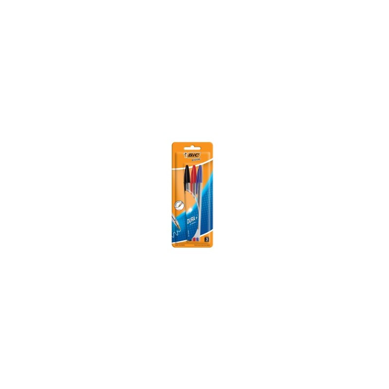 Bolígrafo Punto Mediano 1.0 mm Bic Dura+ Bl/3