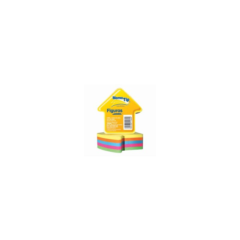 Block MemoTip Janel Flecha 6.6 x 6.7 cm C/250 h.