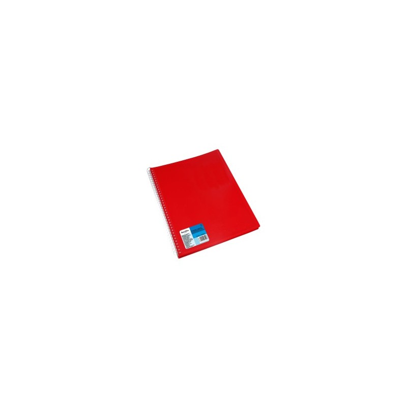 Carpeta Multimicas Barrilito Q20 C/20 Micas, Espiral, Colores Surtidos