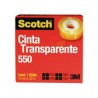 Cinta Adhesiva Celofán Scotch 550, 19 mm x 33 m.