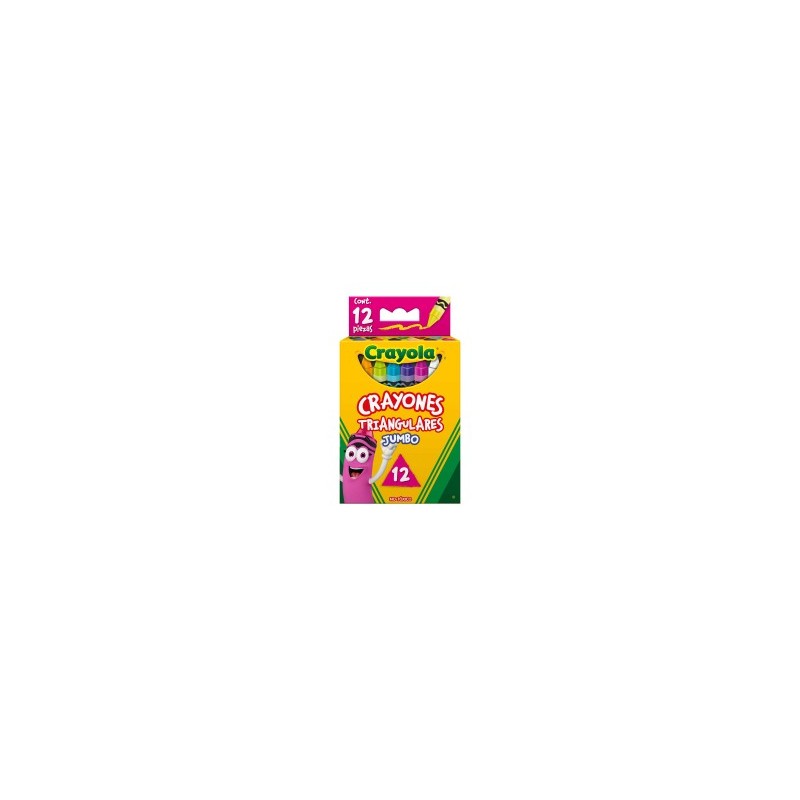 Crayones Triangulares Jumbo Crayola C/12