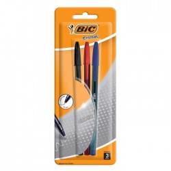 Bolígrafo Punto Fino 0.7 mm Bic Cristal Bl/3