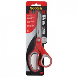 Tijera P/Oficina Scotch 1428 8\" (20.3 Cm) Mango Plastico"