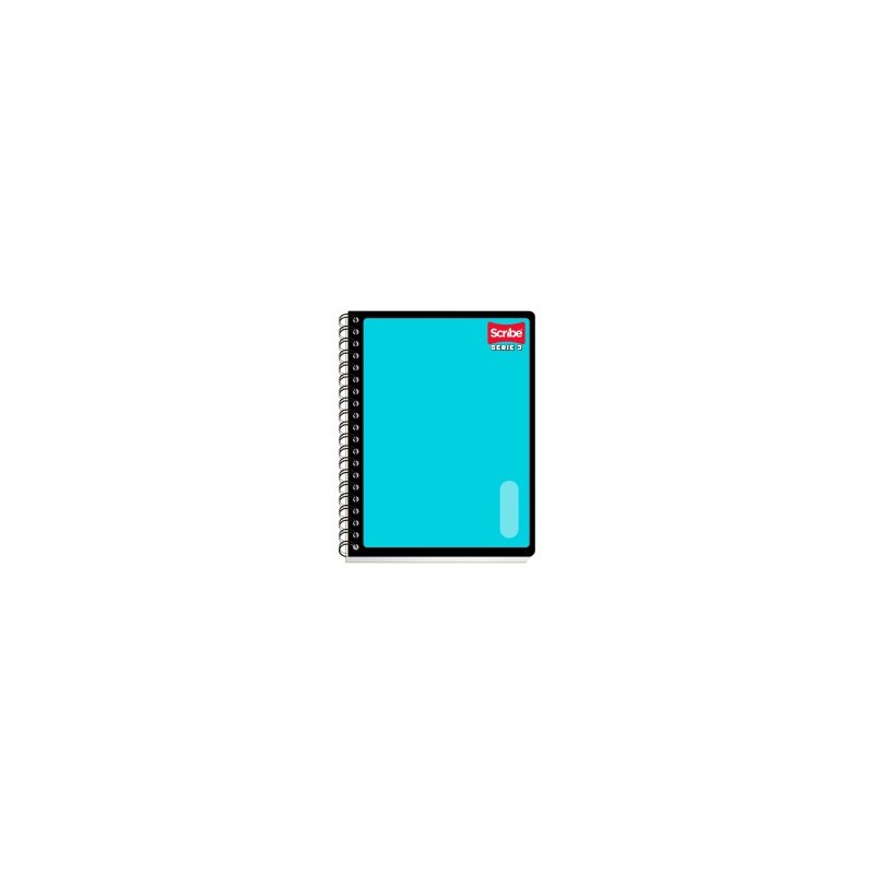 Cuaderno Profesional Espiral Doble O Scribe 9652 Cuadro Chico 100 h. Serie 3