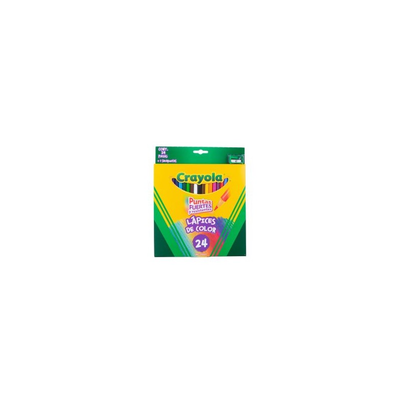 Lápices de Colores Crayola Redondos C/24