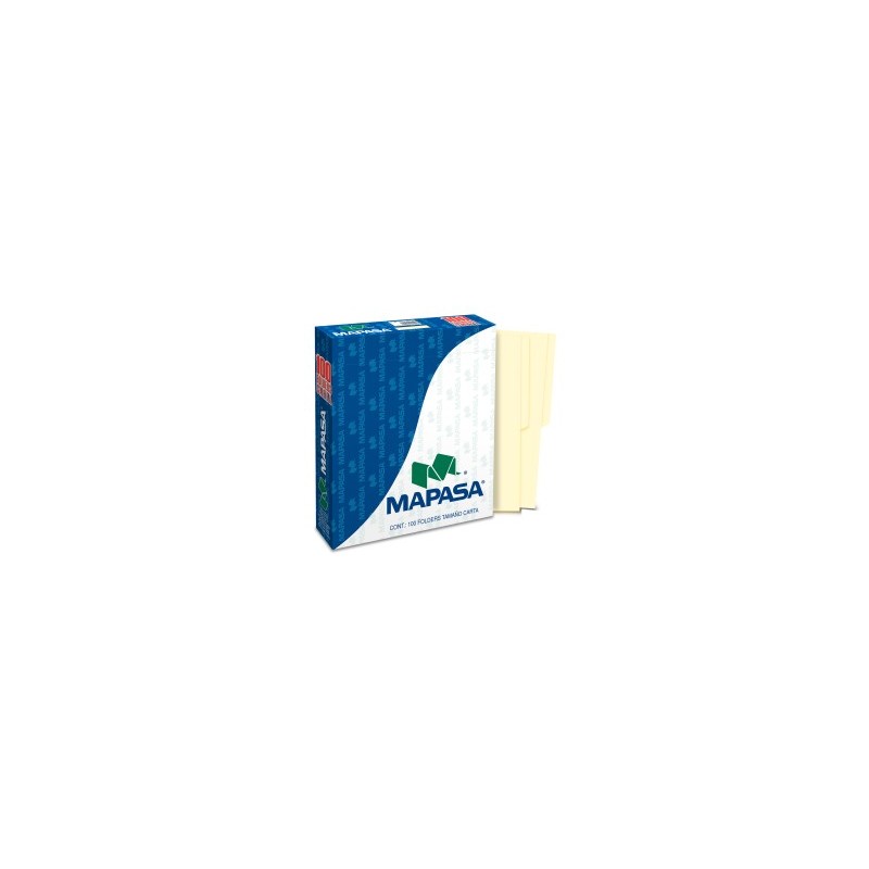 Folder Crema Mapasa C/100 Carta