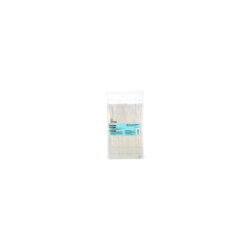 Silicón en Barra Delgada Jumbo 7mm x 25 cm. Bolsa de 1 kg.