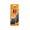 Bolígrafo Punto Fino 0.8 mm Bic Orange Surtido Bl/3
